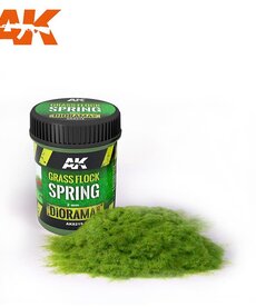 AK Interactive AK8219 Grass Flock 2mm Spring