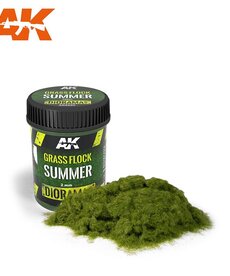 AK Interactive AK8220 Grass Flock 2mm Summer