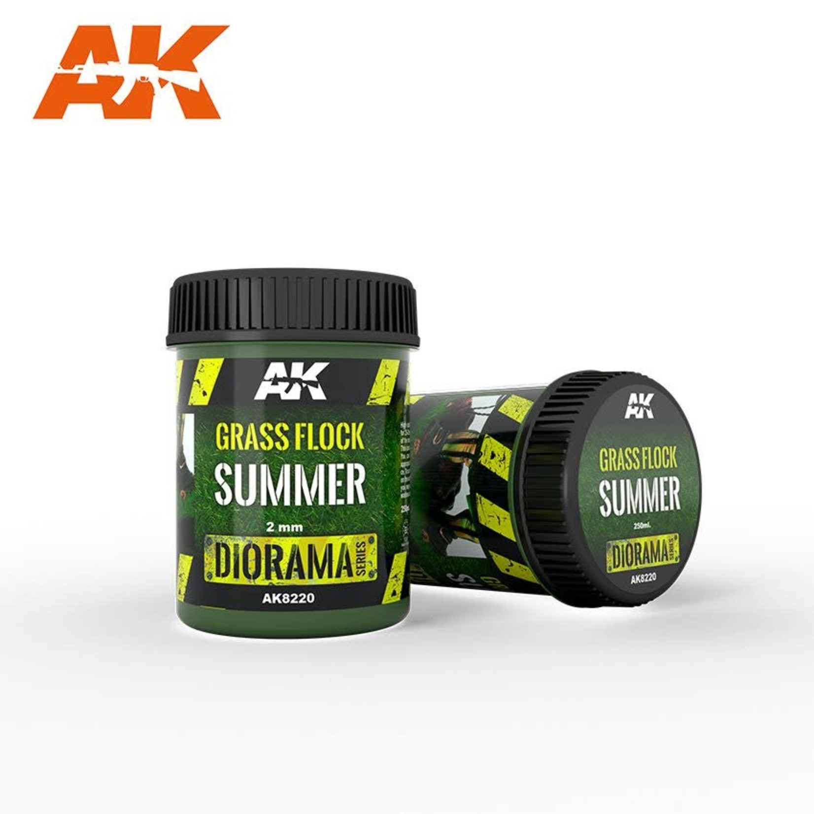 AK Interactive AK8220 Grass Flock 2mm Summer
