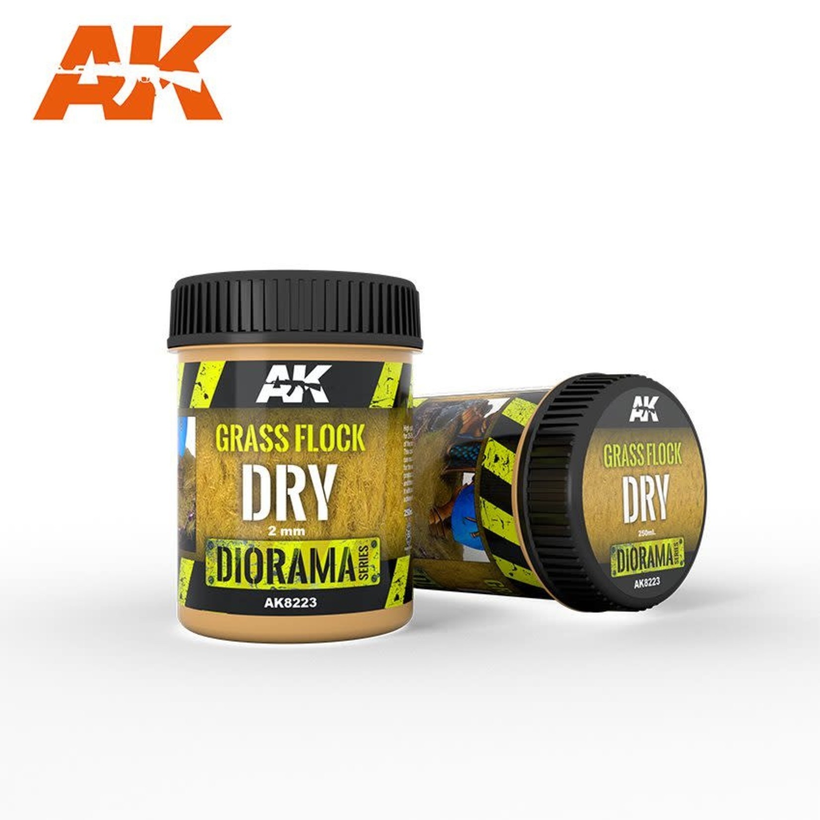AK Interactive AK8223 Grass Flock 2mm Dry
