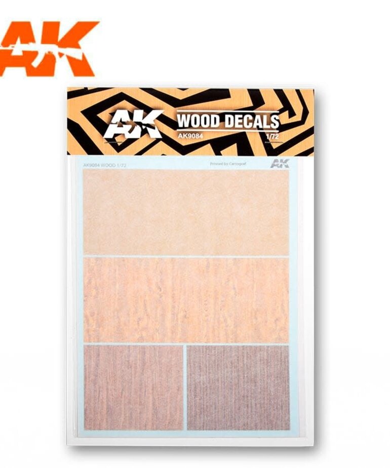 AK Interactive AK9084 Wood Decals