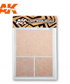 AK Interactive AK9081 Light Wood Decals AK Interactive AK9081 Light Wood Decals