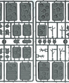 Flames of War Flame of War XX107 Plastic Bases Rural