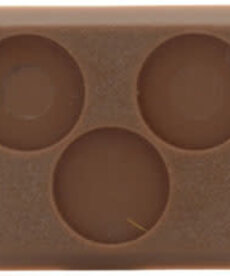 Flames of War Flame of War XX108 Mixed Bases with Figure Holes (27) Set