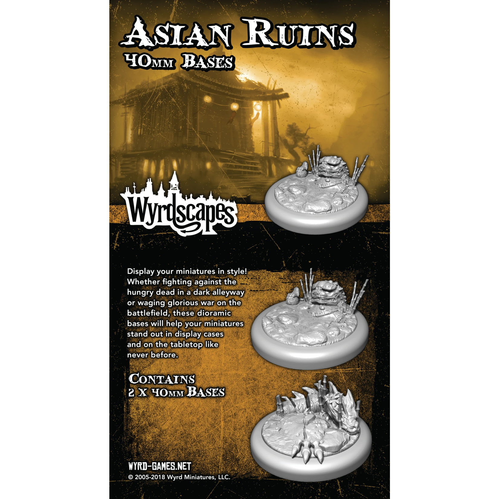 Wyrd Wyrdscapes 40mm Asian Ruins