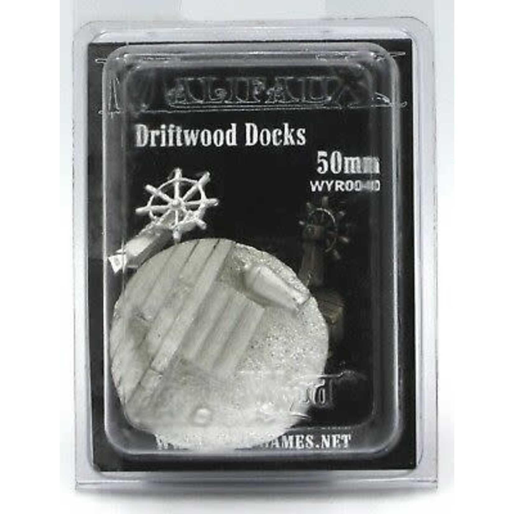 Wyrd Malifaux Driftwood Docks Bases 50mm (1) unpainted