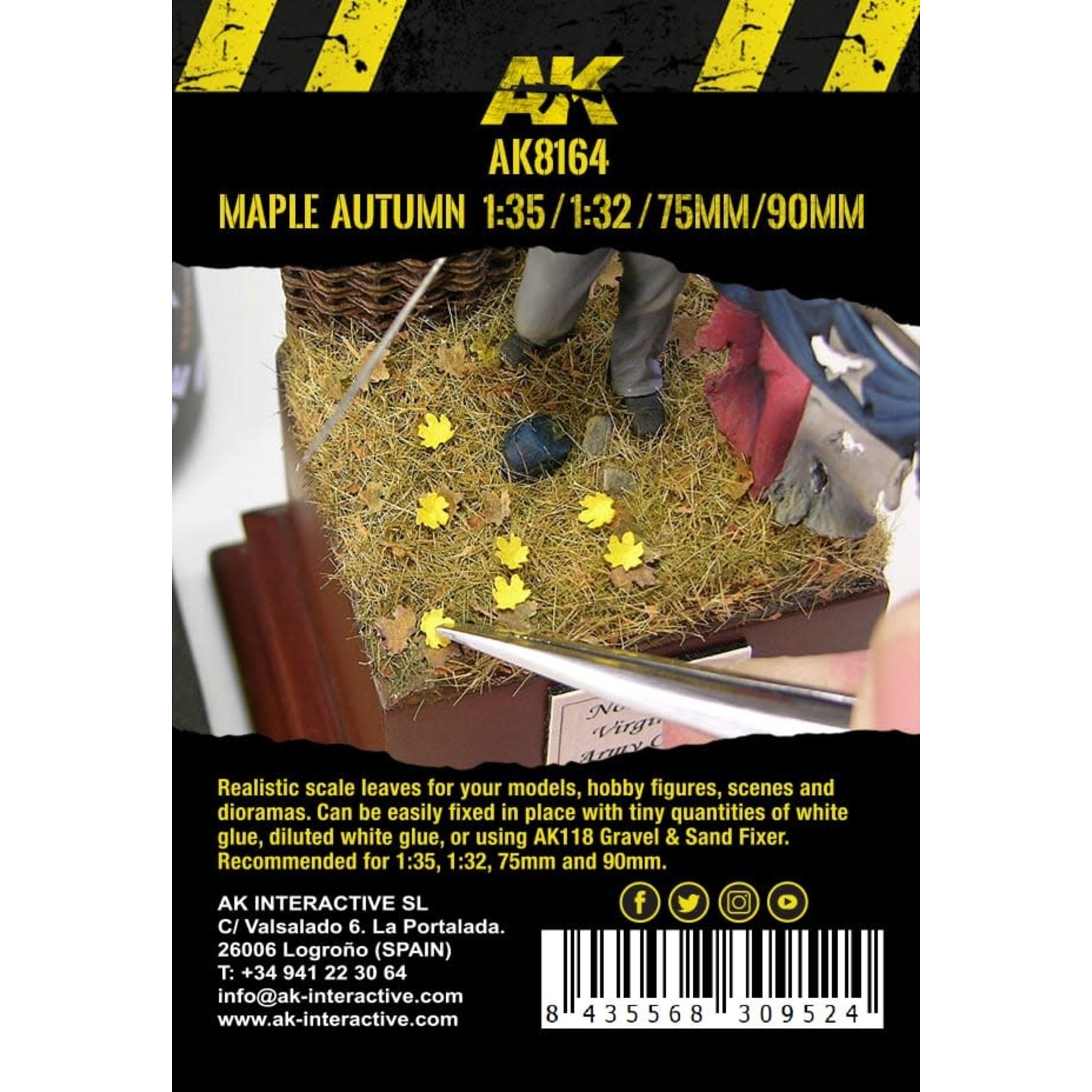 AK Interactive AK8164 Maple Autumn Leaves (7 Gr)