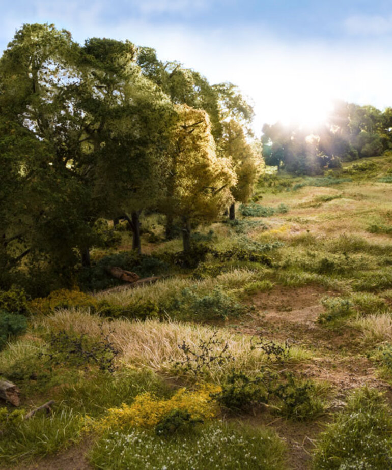 Woodland Scenics Woodland Scenics Static Grass 2mm Straw 70gr