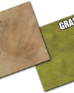 Gale Force Nine GaleForce Nine Battlefield in a Box Two-Sided Neoprene 48" x 72" Desert / Grass Gaming Mat