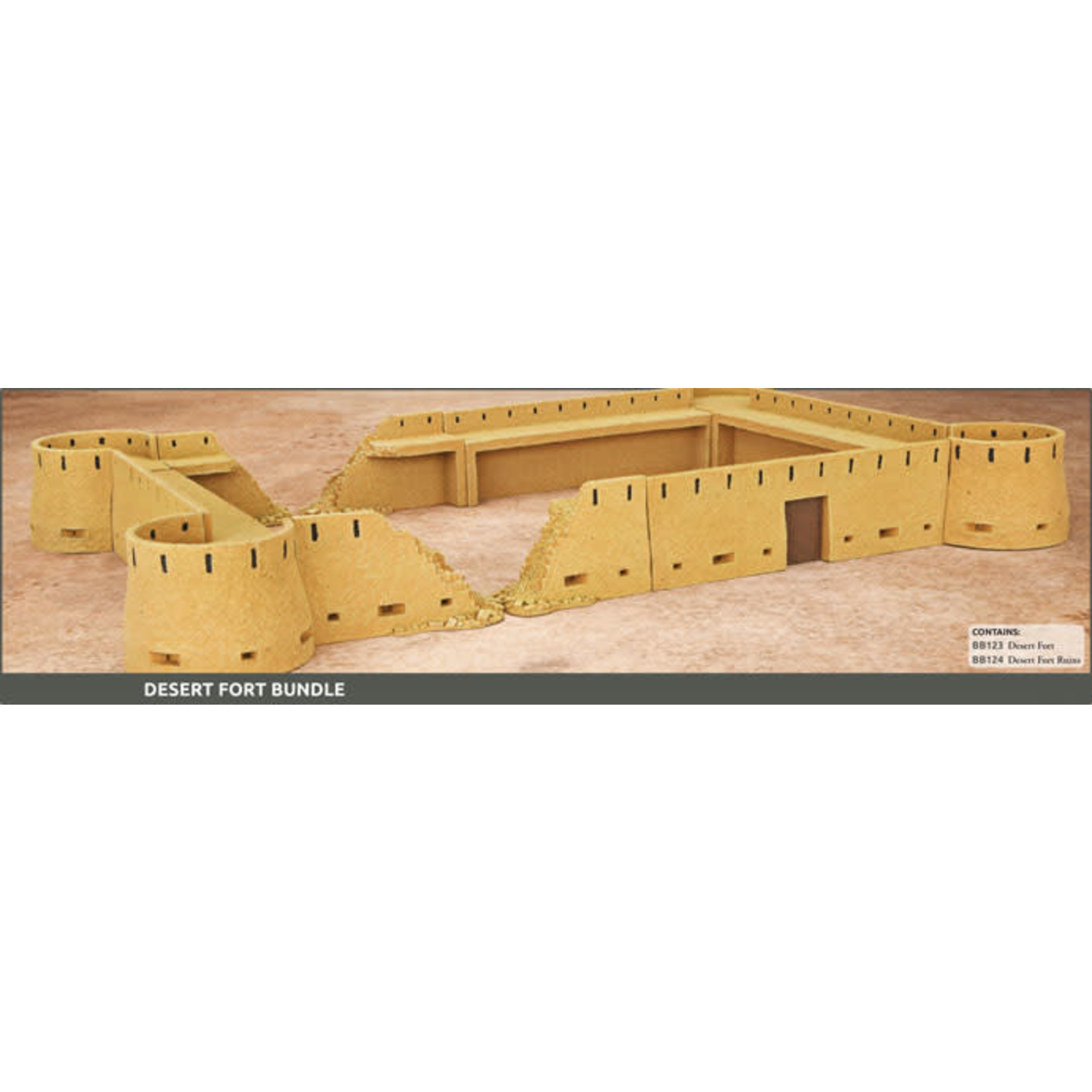 Gale Force Nine GaleForce Nine Battlefield in a Box: Desert Fort Bundle