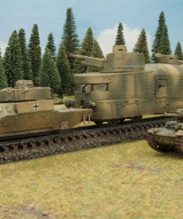 Gale Force Nine GaleForce Nine Flames of War - Battlefield in a Box: Train Tracks