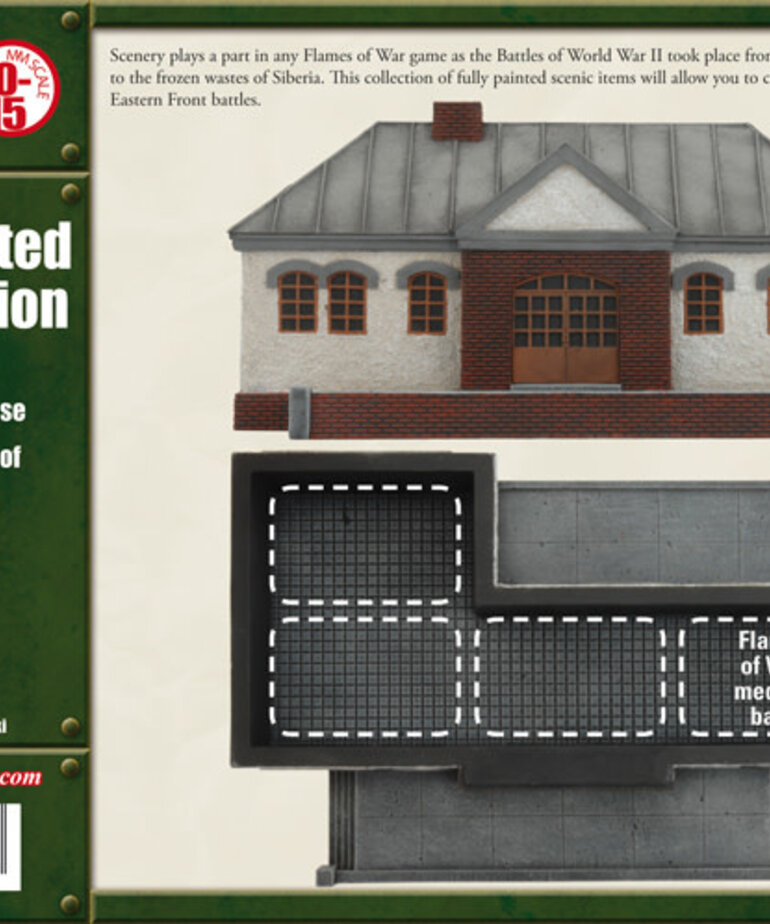 Gale Force Nine GaleForce Nine Flames of War - Battlefield in a Box: Train Station