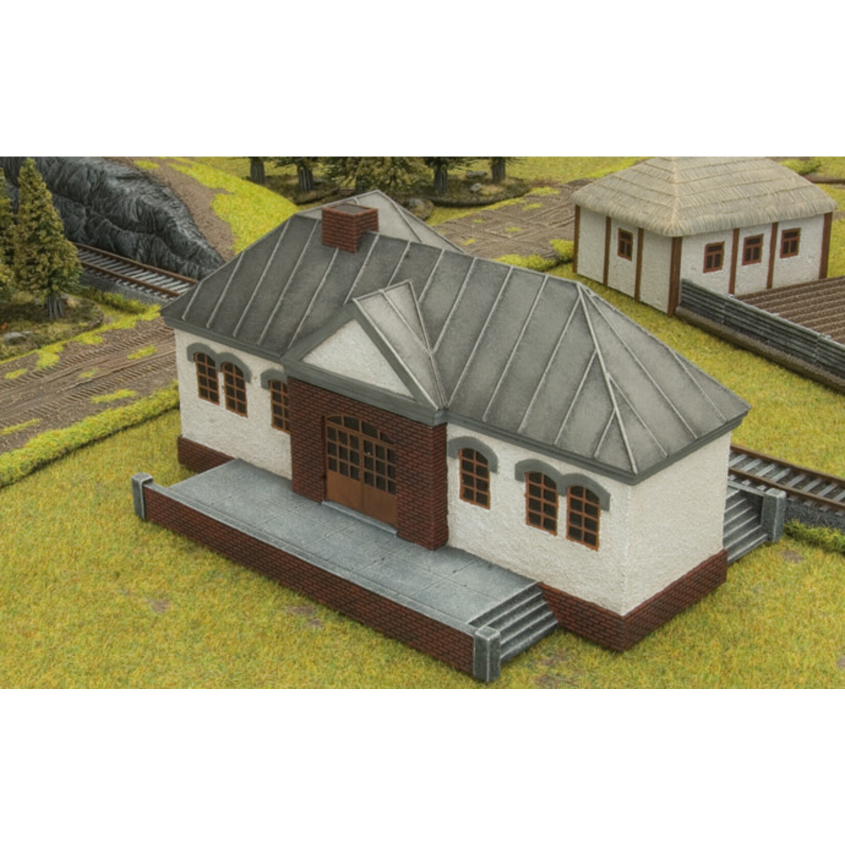 Gale Force Nine GaleForce Nine Flames of War - Battlefield in a Box: Train Station