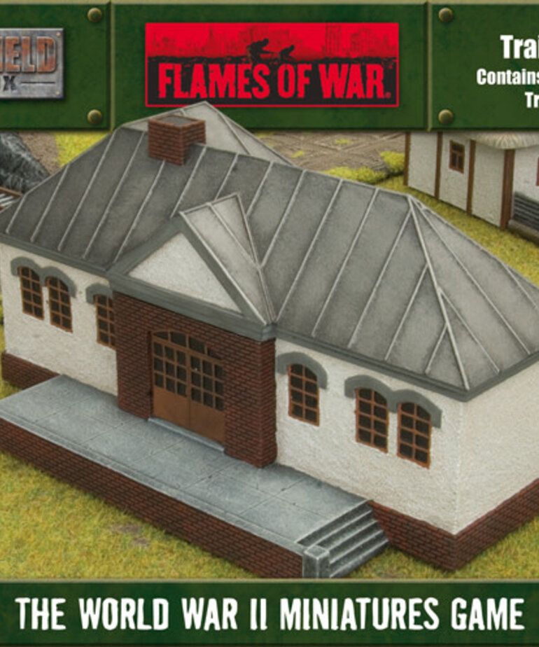 Gale Force Nine GaleForce Nine Flames of War - Battlefield in a Box: Train Station