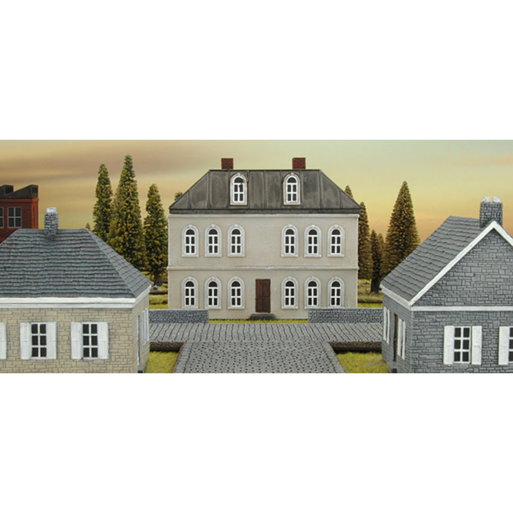 Gale Force Nine GaleForce Nine Flames of War - Battlefield in a Box: Estate House