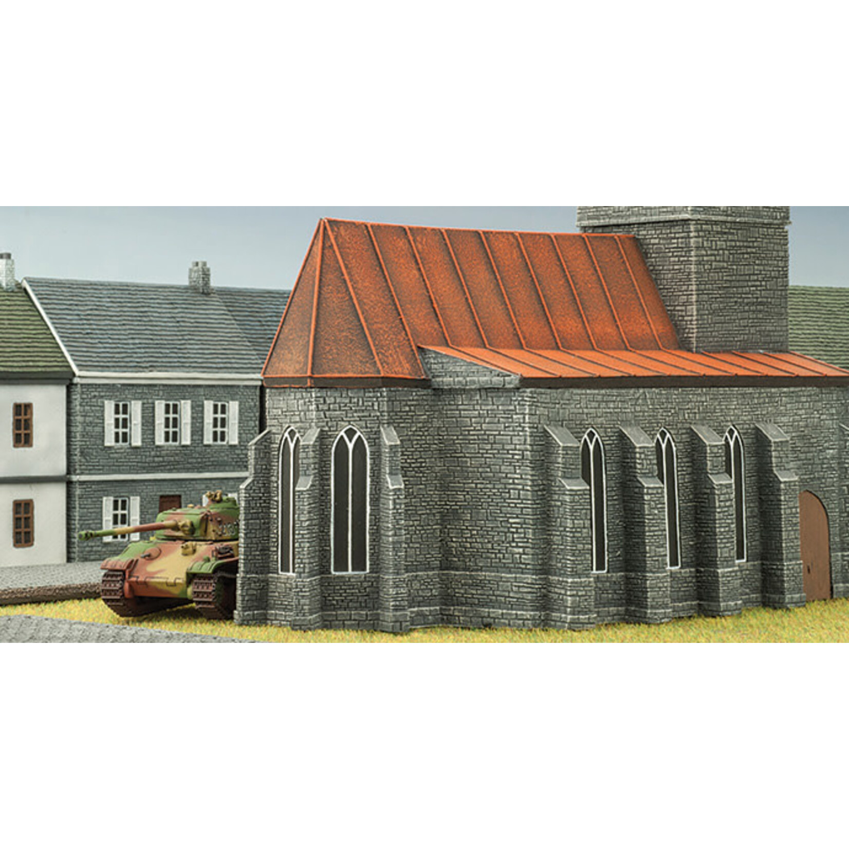 Gale Force Nine GaleForce Nine Flames of War - Battlefield in a Box: Caen Church