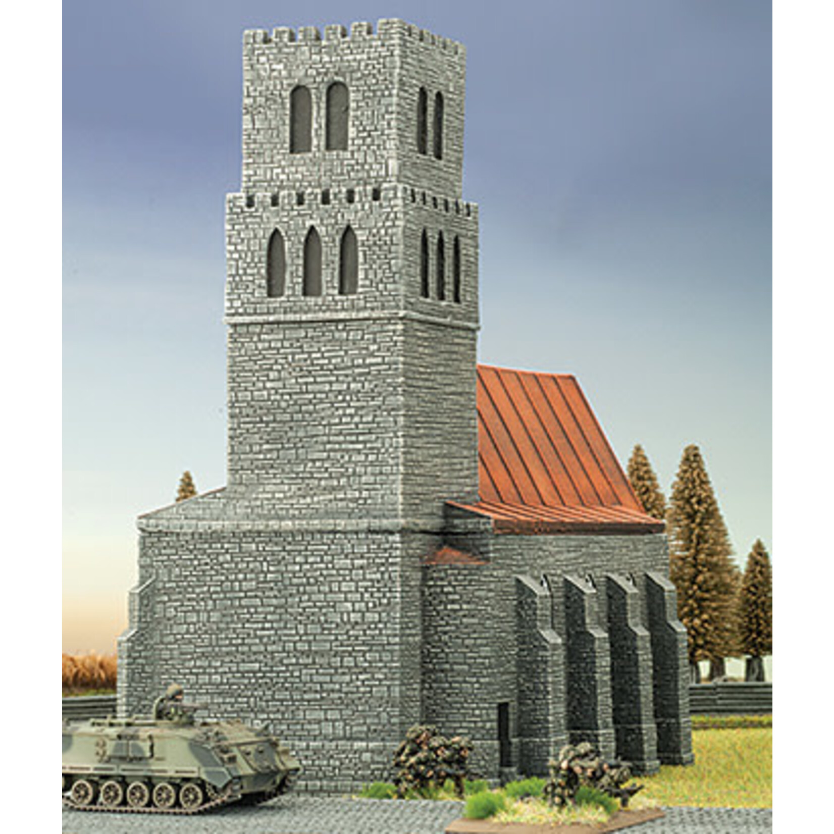 Gale Force Nine GaleForce Nine Flames of War - Battlefield in a Box: Caen Church