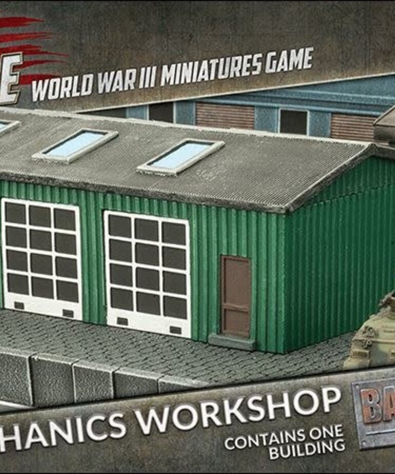 Gale Force Nine GaleForce Nine Flames of War - Battlefield in a Box: Mechanics Workshop