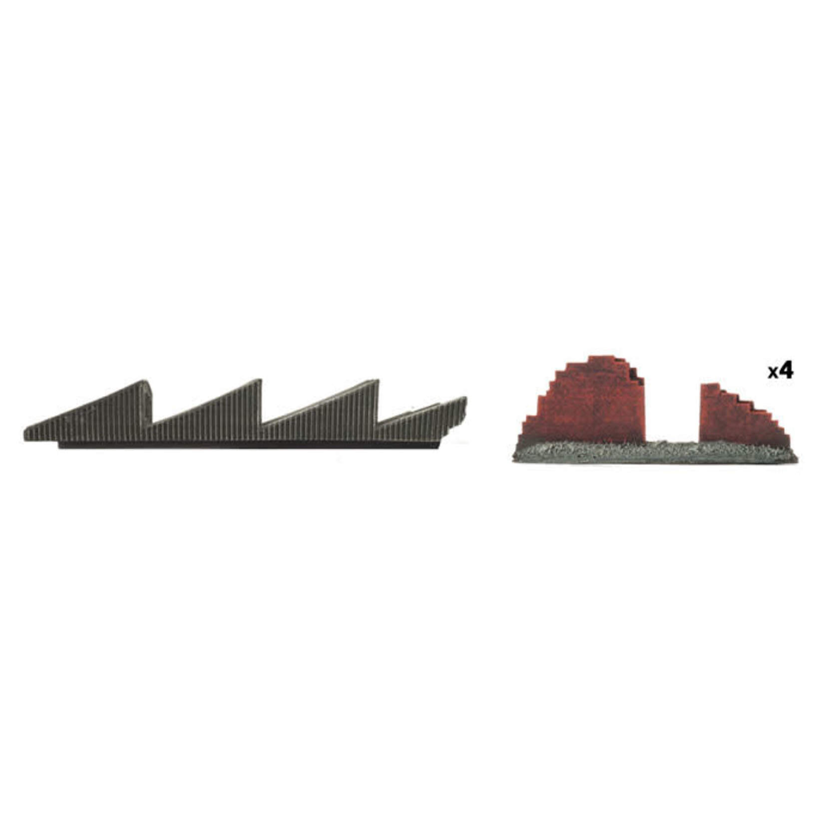 Gale Force Nine GaleForce Nine Flames of War - Battlefield in a Box: Ruined Brick Factory