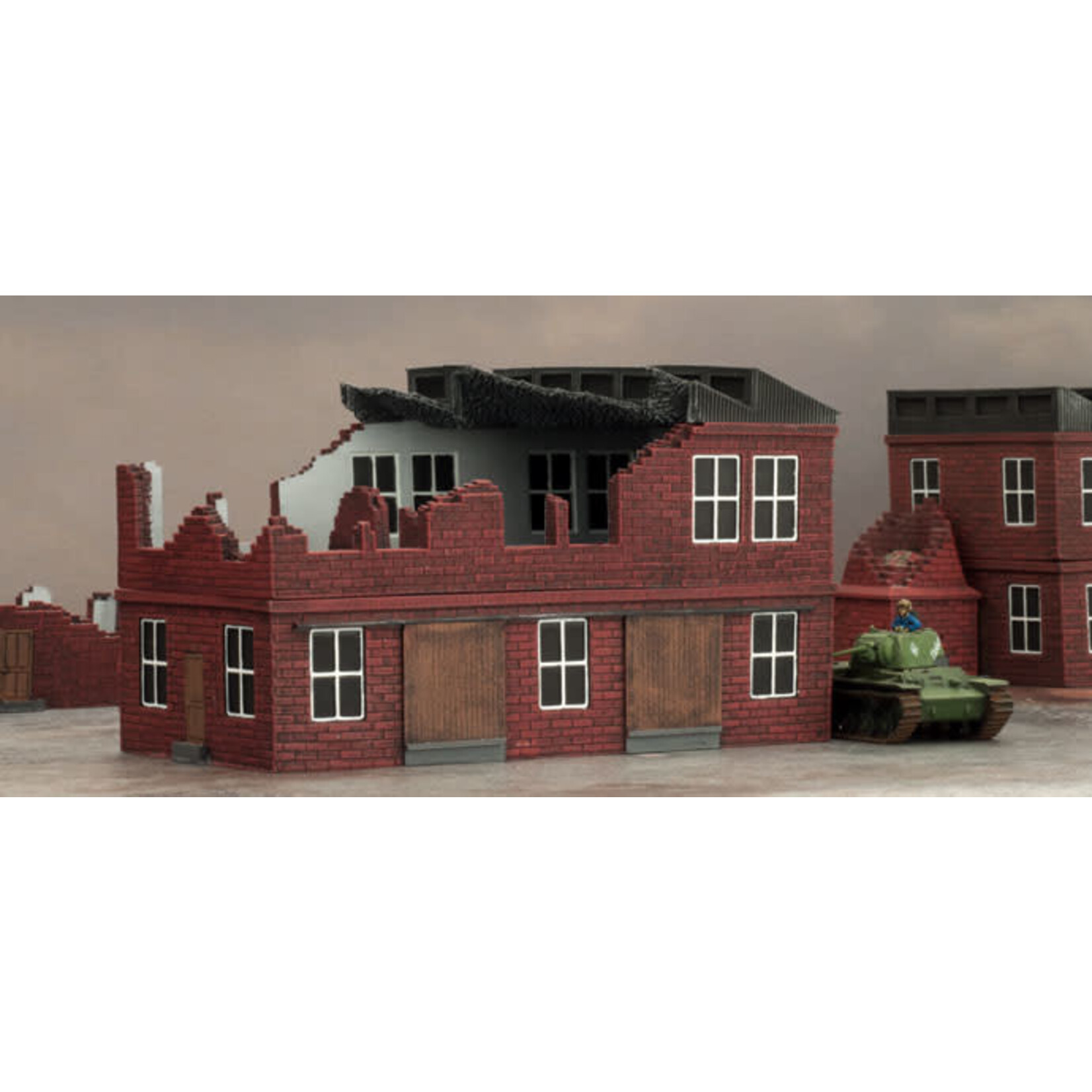 Gale Force Nine GaleForce Nine Flames of War - Battlefield in a Box: Ruined Brick Factory