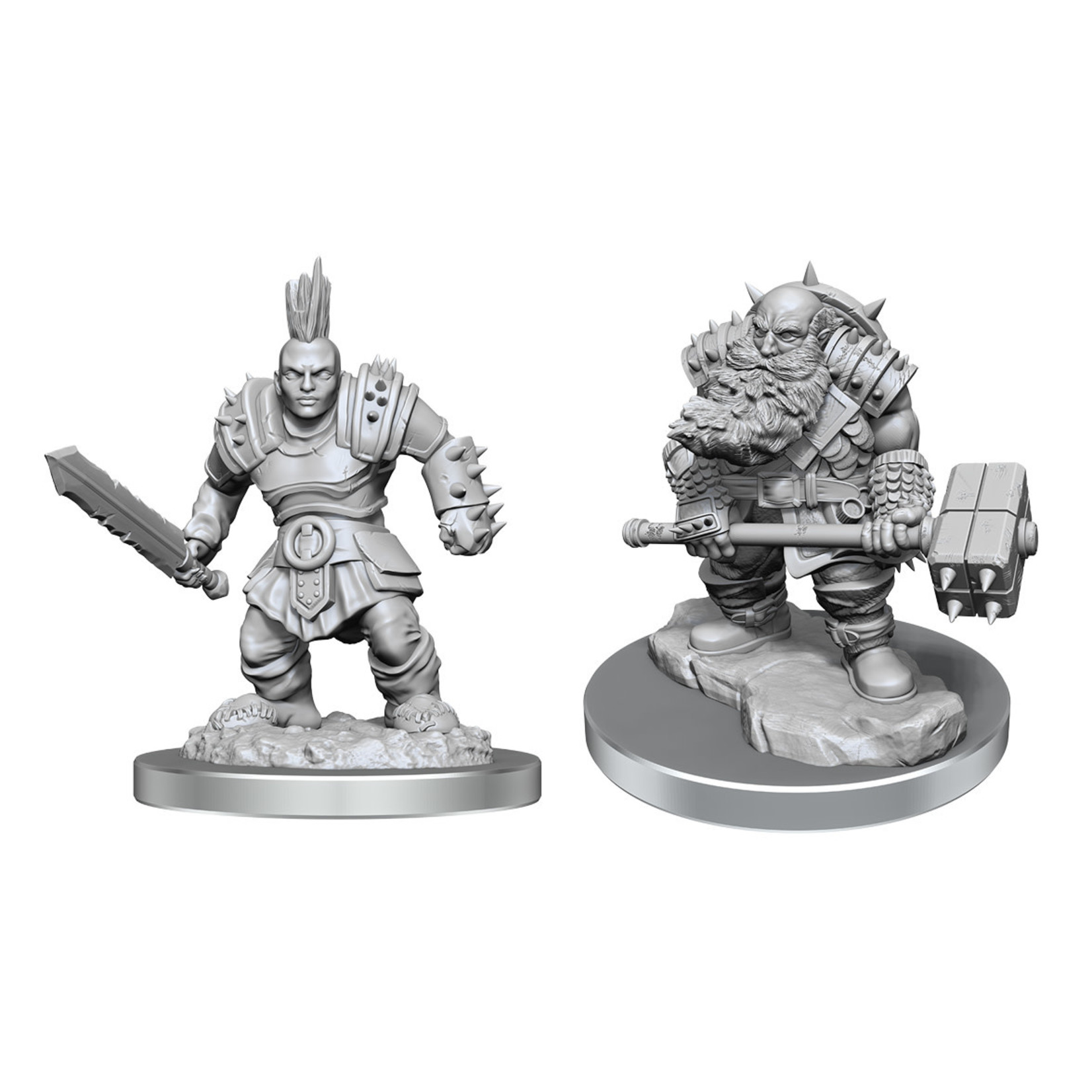 Wizkids Wizkids D&D Nolzur's Marvelous Miniatures: Duergar Fighters (2) Set