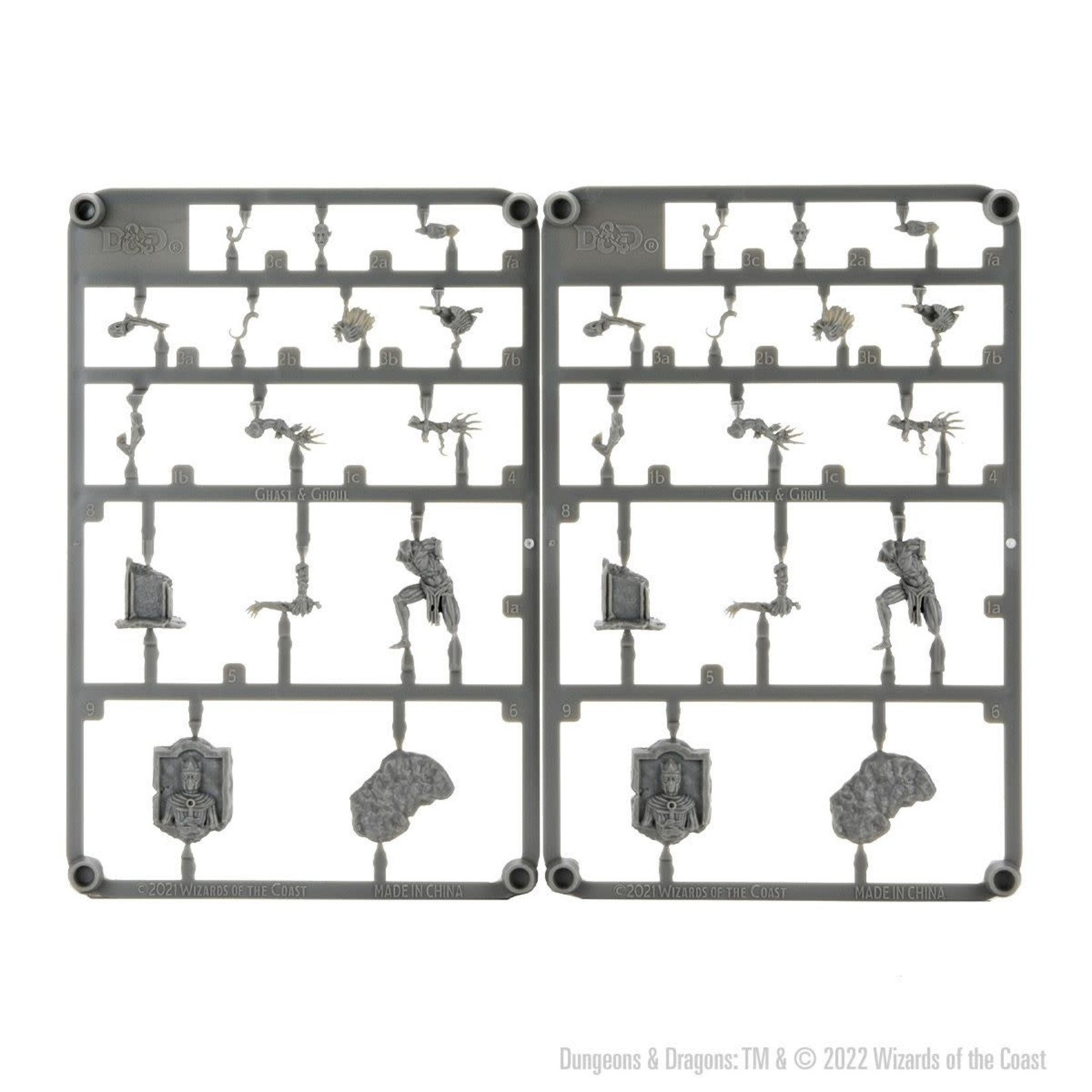 Wizkids Wizkids D&D Frameworks: Ghast & Ghoul (2) Set