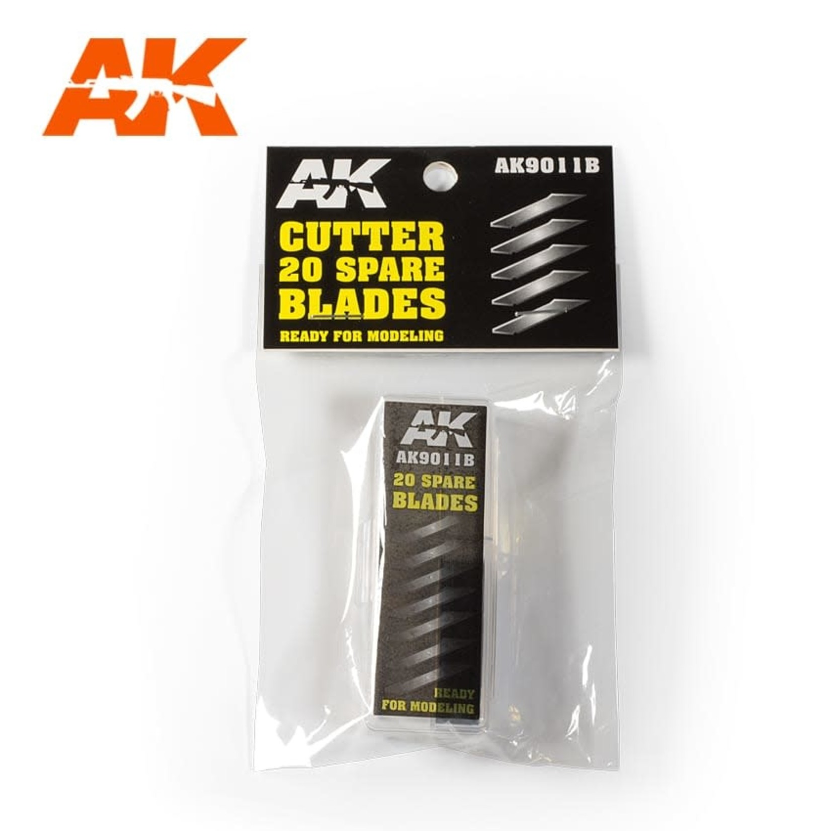 AK Interactive AK9011B Cutter--Spare Blades (20) Set