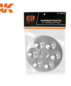 AK Interactive AK612 Aluminum Palette