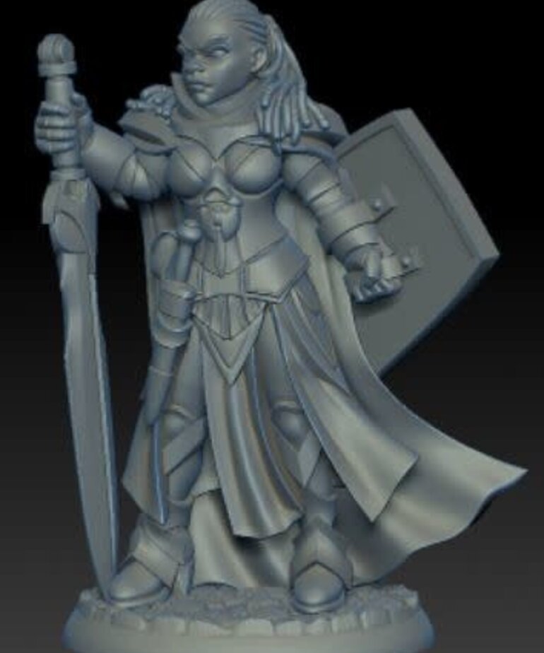Reaper Reaper (Metal) Dark Heaven Legends 04014 Jada Twinsuns, Female Paladin (1)