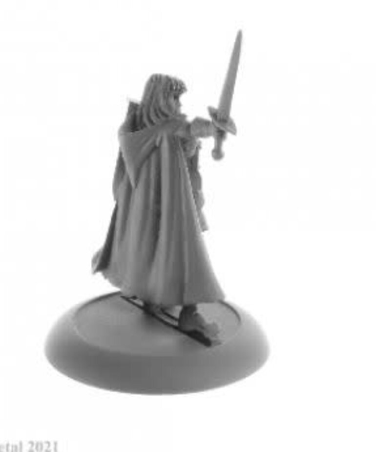 Reaper Reaper (Metal) Dungeon Dwellers 07012 Caerindra Thistlemoor, Fighter(1)