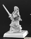 Reaper Reaper (Metal) Pathfinder Miniatures 60167 Hestrig, Female Fighter (1)