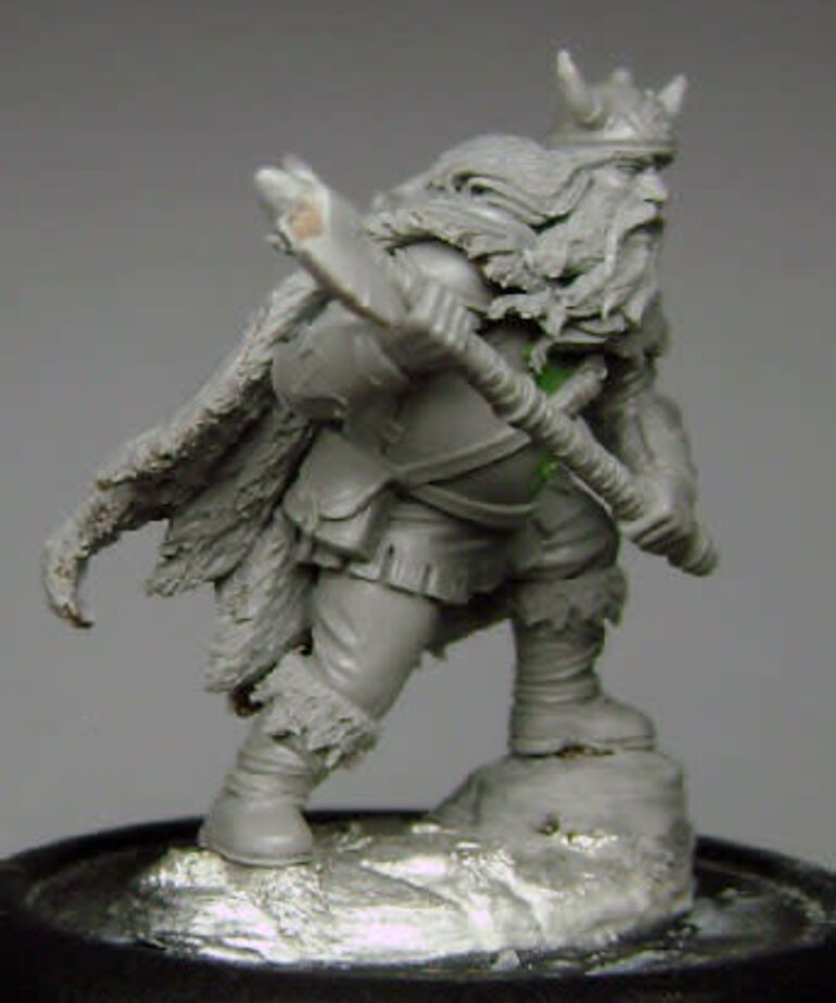 Dark Sword Miniatures Dark Sword Miniatures (Metal) Male Dwarven Fighter with Great Axe (1)