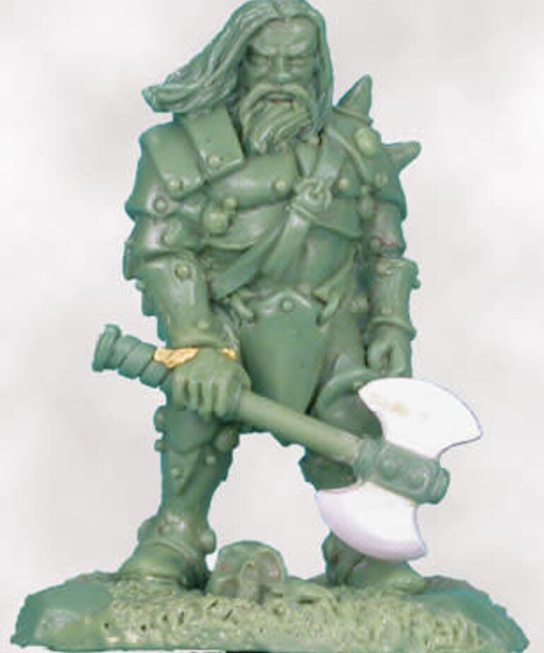 Dark Sword Miniatures Dark Sword Miniatures (Metal) Male Dwarven Fighter with Weapon Assortment (1)