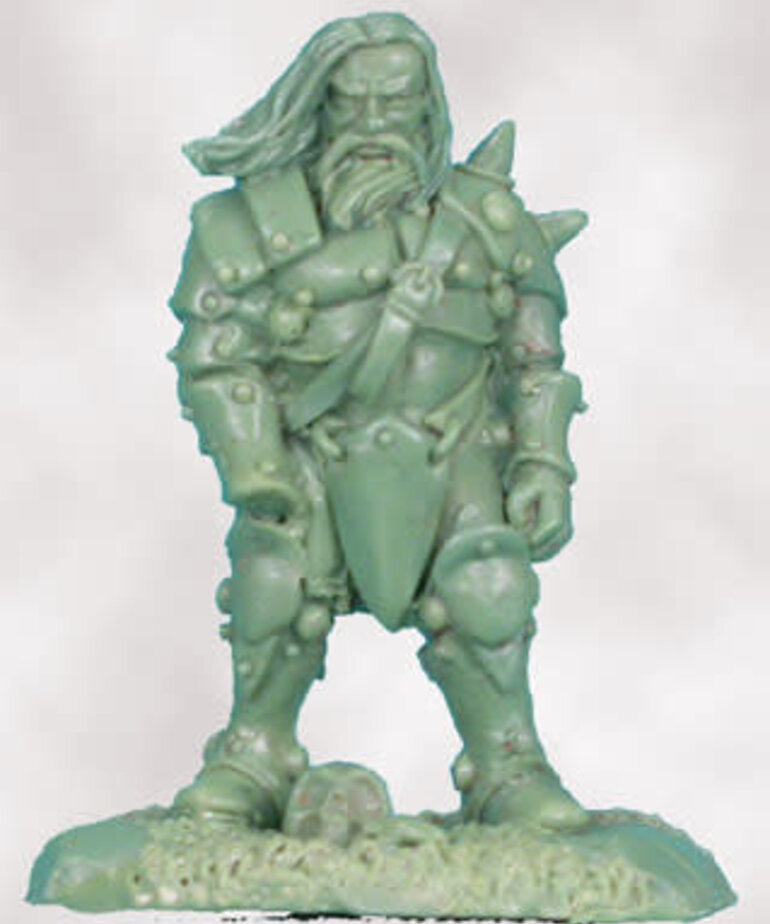 Dark Sword Miniatures Dark Sword Miniatures (Metal) Male Dwarven Fighter with Weapon Assortment (1)