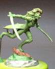 Dark Sword Miniatures Dark Sword Miniatures (Metal) Female Demonkin Warrior Dual Wield (1)