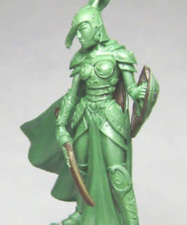 Dark Sword Miniatures Dark Sword Miniatures (Metal) Female High Elf Warrior with Sword & Shield (1)