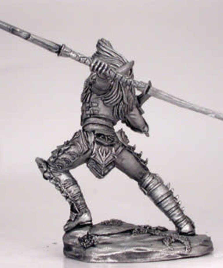 Dark Sword Miniatures Dark Sword Miniatures (Metal) Male Dark Elf Warrior with Sword & Shield (1)