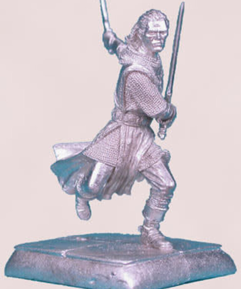 Dark Sword Miniatures Dark Sword Miniatures (Metal) Parkinson Masterworks - Male Dual Wield Knight (1)