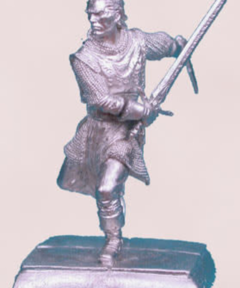 Dark Sword Miniatures Dark Sword Miniatures (Metal) Parkinson Masterworks - Male Dual Wield Knight (1)