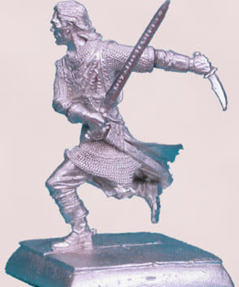 Dark Sword Miniatures Dark Sword Miniatures (Metal) Parkinson Masterworks - Male Dual Wield Knight (1)