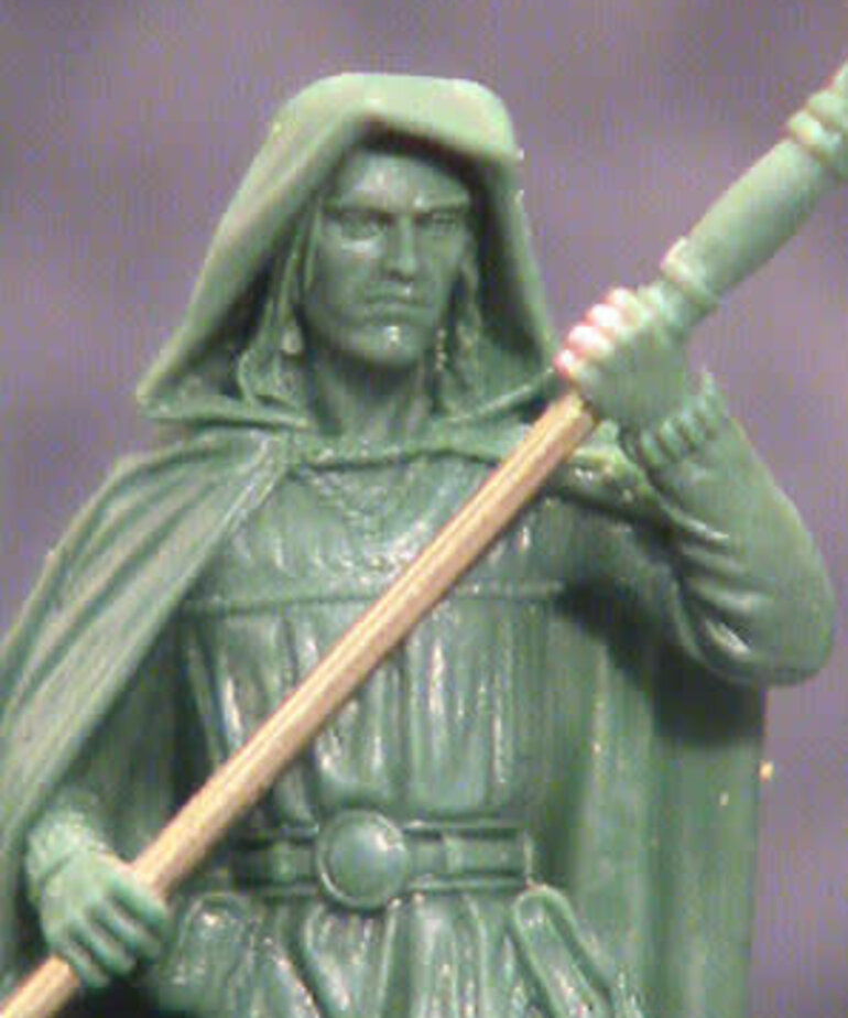 Dark Sword Miniatures Dark Sword Miniatures (Metal) Parkinson Masterworks - Male Fighter with Spear (1)