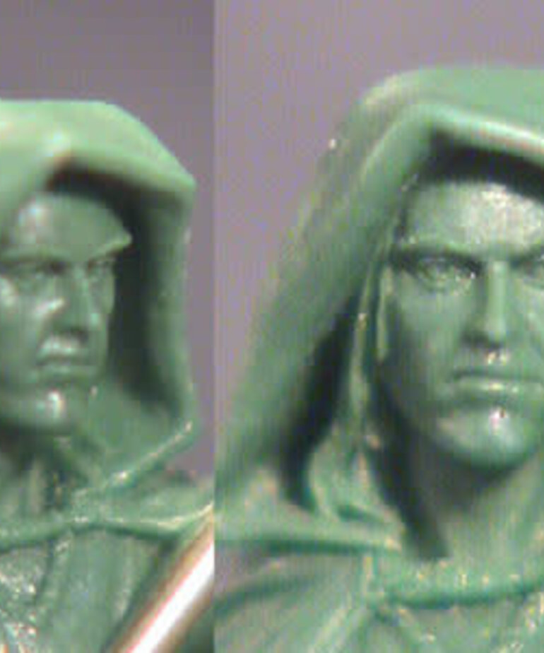 Dark Sword Miniatures Dark Sword Miniatures (Metal) Parkinson Masterworks - Male Fighter with Spear (1)