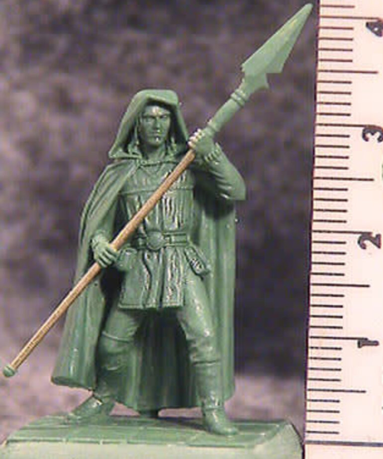 Dark Sword Miniatures Dark Sword Miniatures (Metal) Parkinson Masterworks - Male Fighter with Spear (1)
