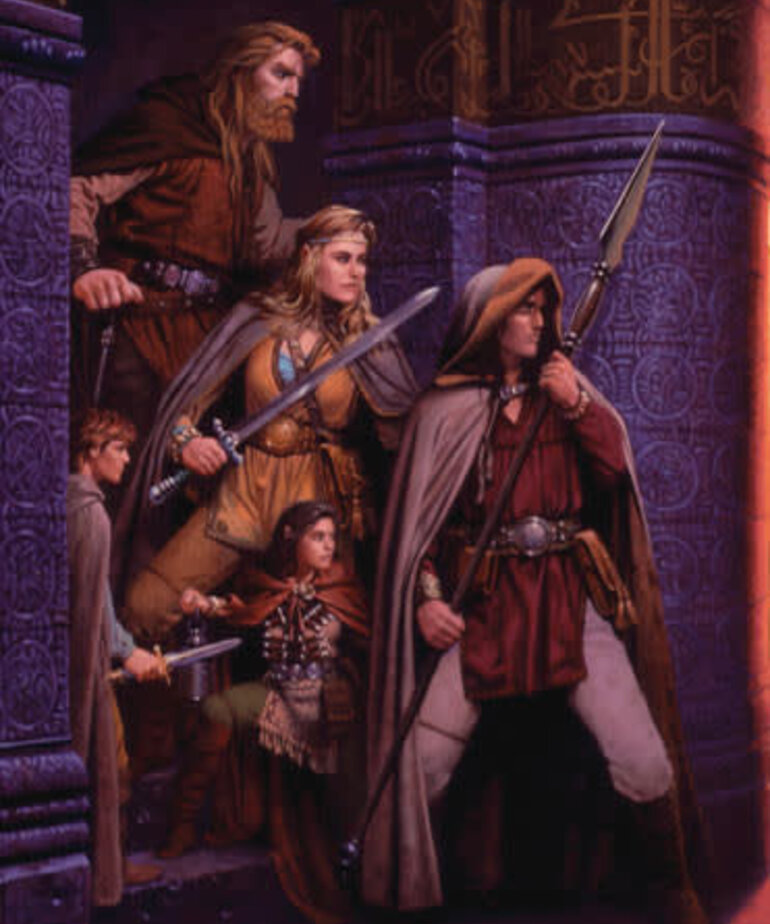 Dark Sword Miniatures Dark Sword Miniatures (Metal) Parkinson Masterworks - Male Fighter with Spear (1)