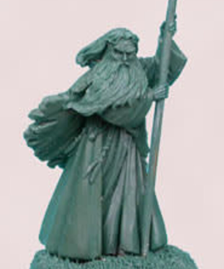 Dark Sword Miniatures Dark Sword Miniatures (Metal) Elmore Masterworks - Wizard's Dragon Male Wizard (1)