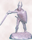 Dark Sword Miniatures Dark Sword Miniatures (Metal) Elmore Masterworks - Female Cavalier with Sword & Shield (1)