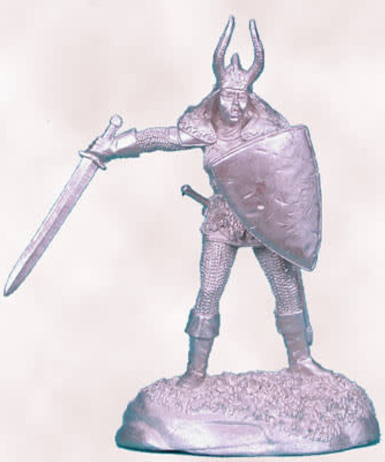 Dark Sword Miniatures Dark Sword Miniatures (Metal) Elmore Masterworks - Female Cavalier with Sword & Shield (1)