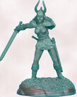 Dark Sword Miniatures Dark Sword Miniatures (Metal) Elmore Masterworks - Female Cavalier with Sword & Shield (1)