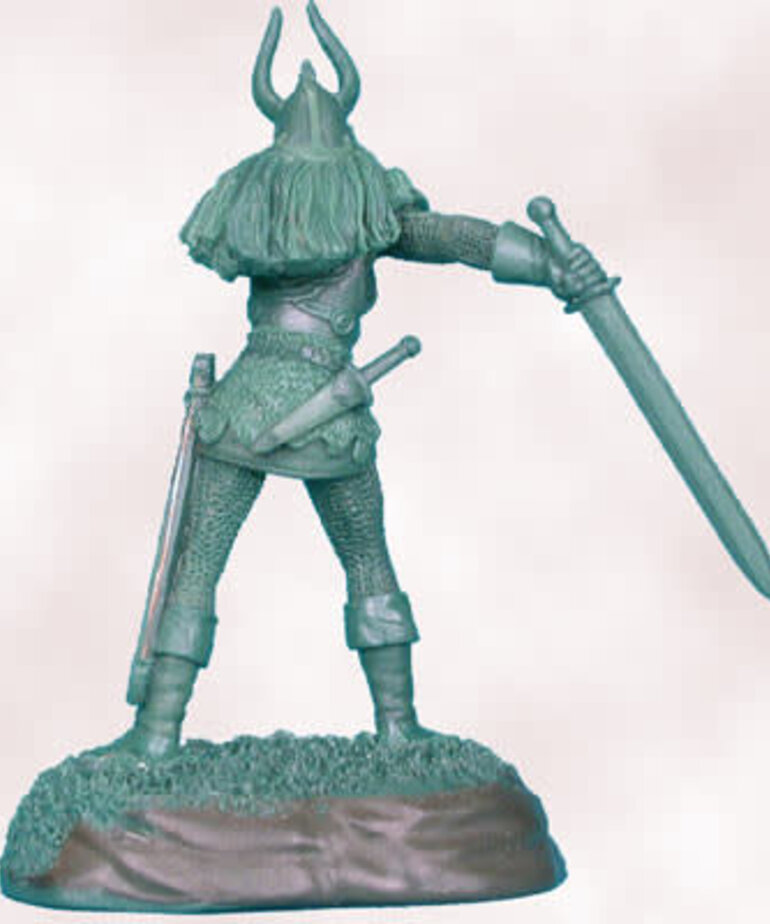 Dark Sword Miniatures Dark Sword Miniatures (Metal) Elmore Masterworks - Female Cavalier with Sword & Shield (1)