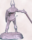 Dark Sword Miniatures Dark Sword Miniatures (Metal) Elmore Masterworks - Female Cavalier with Sword & Shield (1)